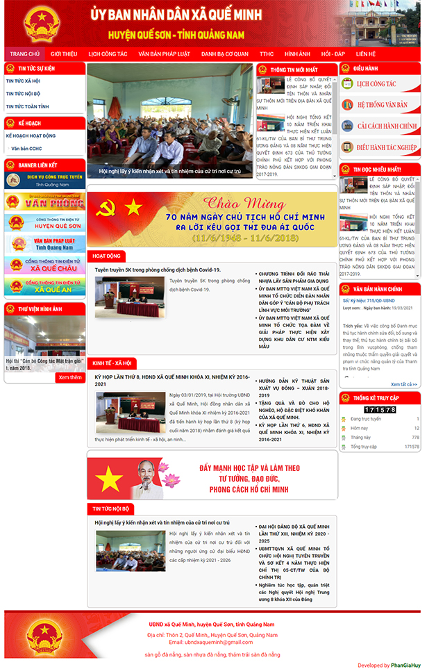 ỦY BAN NHÂN DÂN XÃ QUẾ MINH